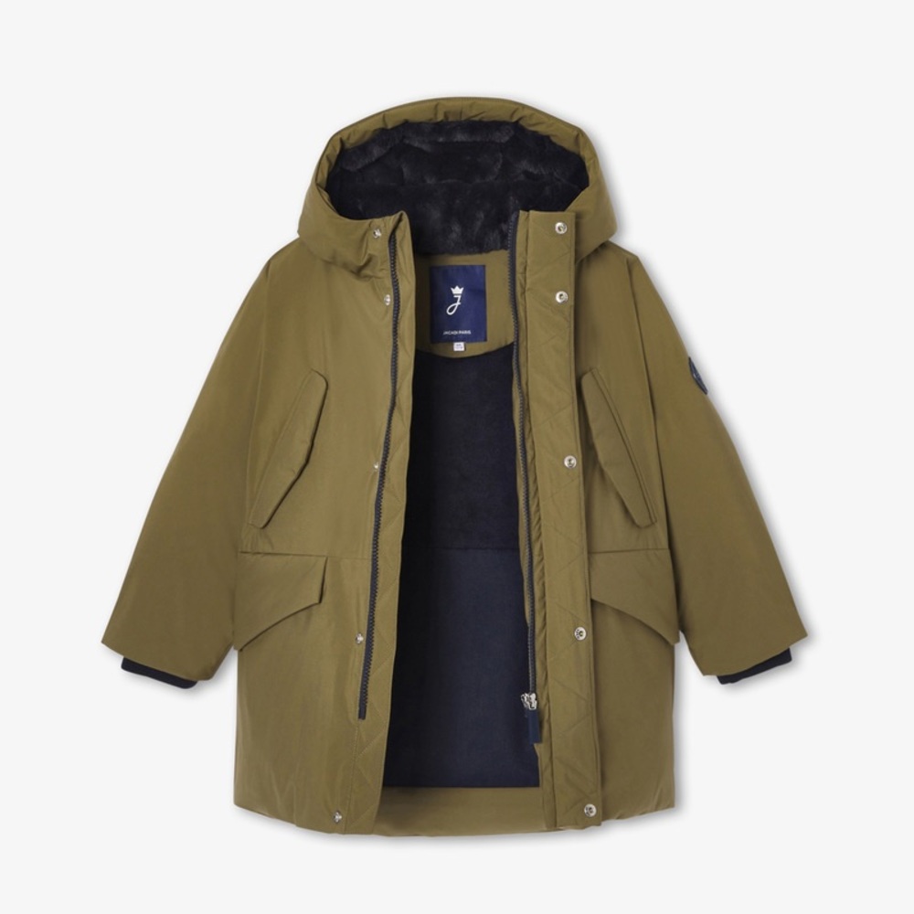 🇫🇷 Jacadi Faux-Fur Hooded Parka